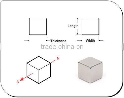 Sintered neodymium n35 rare earth magnet