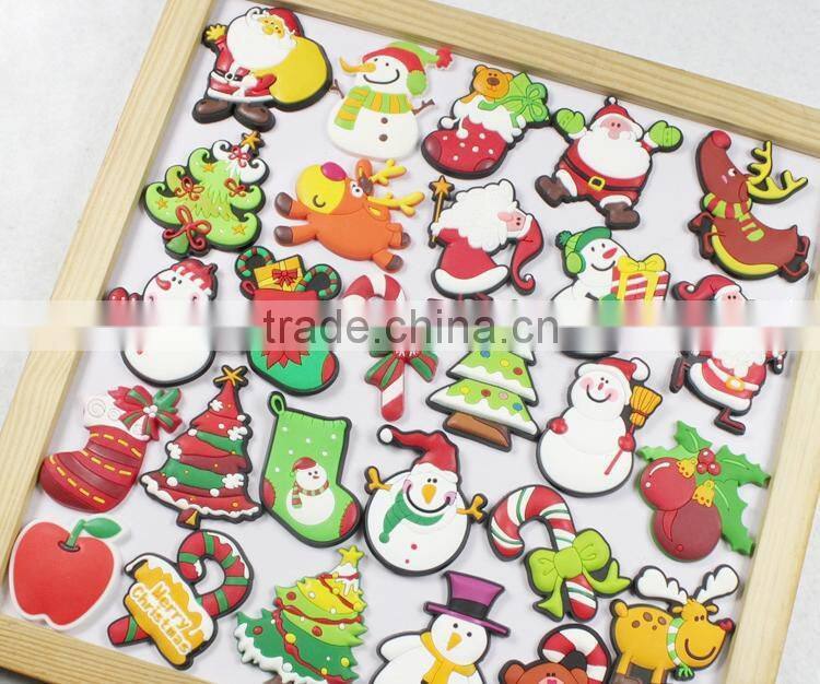 Christmas snowman fridge magnet sticker,stainless steel fridge sticker