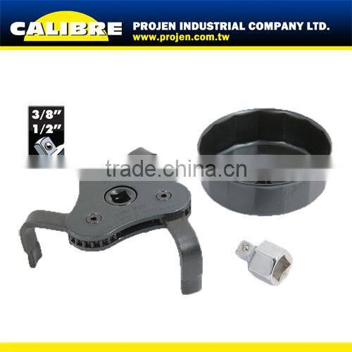 CALIBRE 3/8" & 1/2" Dr 30pcs oil filter wrench taiwan cup type oil filter wrench set