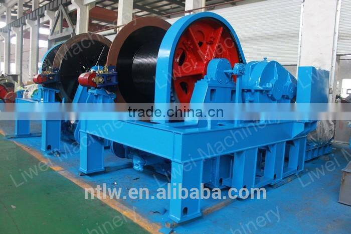 120KN electric speed regulation winch