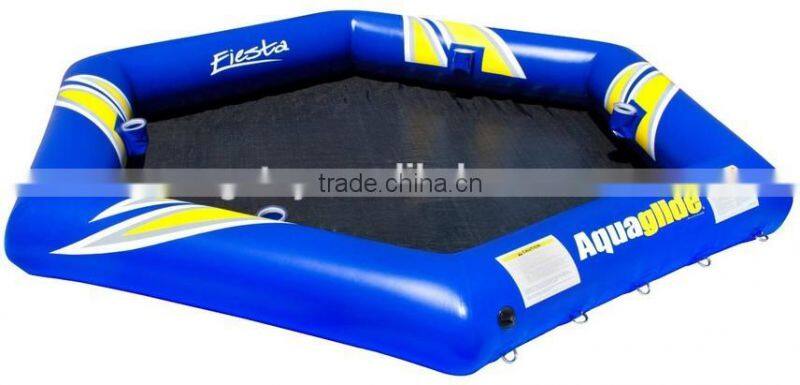 2 person inflatable chess table and chair floating island