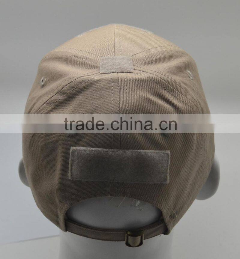3D embroidery logo custom made logo TACTICAL baseball cap