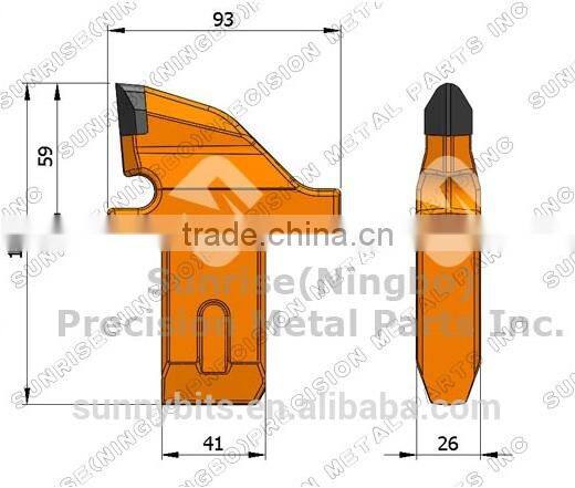 FC-899 Longer durability flats and radials tools hydra machine parts radial cutter