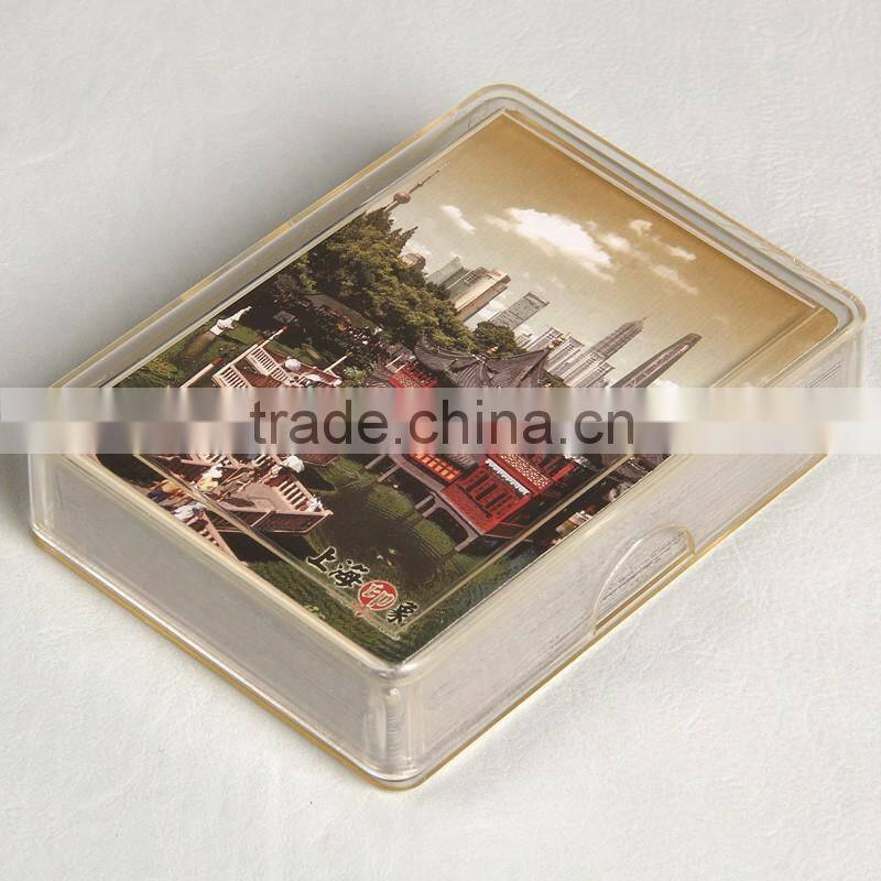 Combining strong fashion with tradition Shanghai impression playing cards