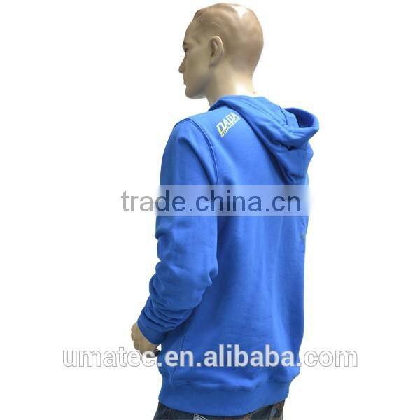 Long sleeve kangaroo cotton fleece thick pullover sweatshirt hoodie