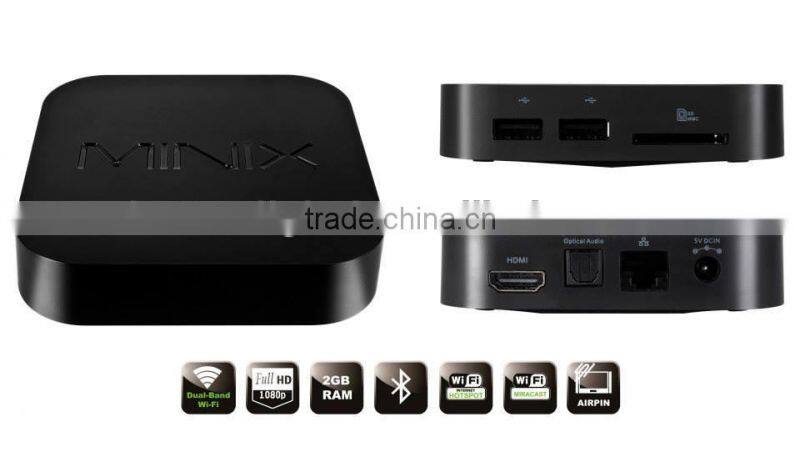 Minix neo x7 mini Rockchip RK3188 Quad Core Cortex A9 1.6GHz with CE and ROHS