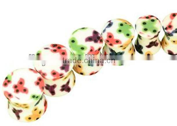 Flower Imprint Saddle Plug