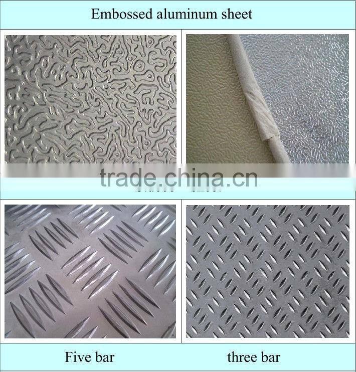 1XXX 3XXX series anti-slip plastic tread plate sheets low price tread mill