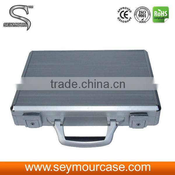 Hand Board Display Floor Tile Aluminum And Thick Handles Display Suitcase Rolling Sample Case