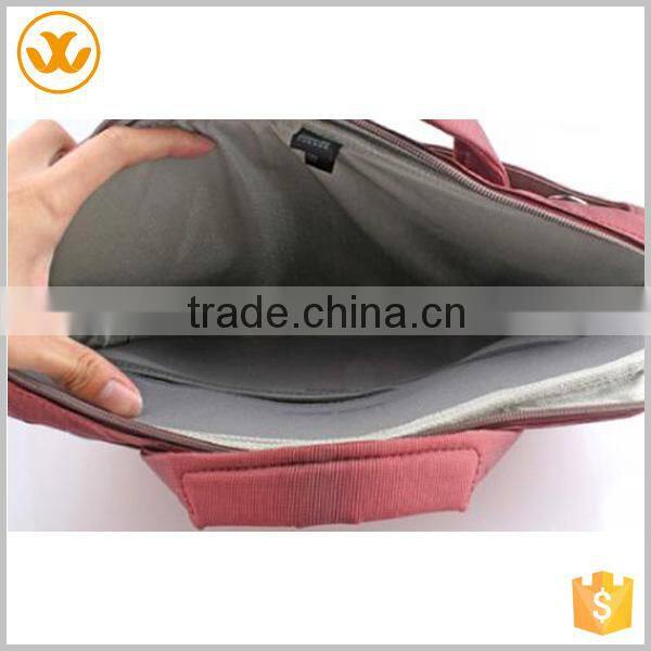 Top quality nylon trolley red custom business laptop bag