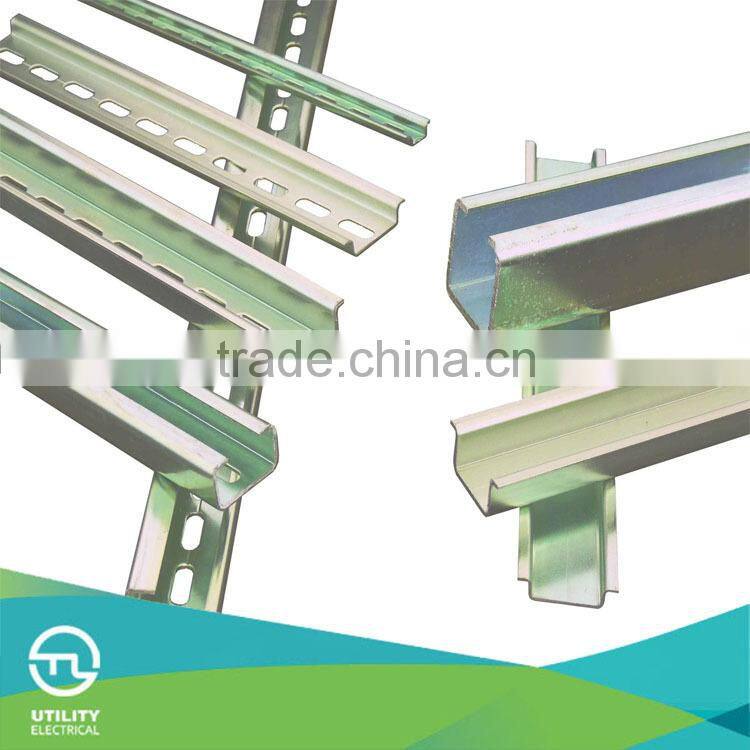 Din-rail Width 35mm 32mm Height 15mm 12mm steel and Aluminum