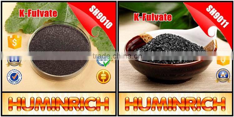 Huminrich High Utilization Boosts Seed Germination 20%Fa Potassium Humate Spray Dried Powder