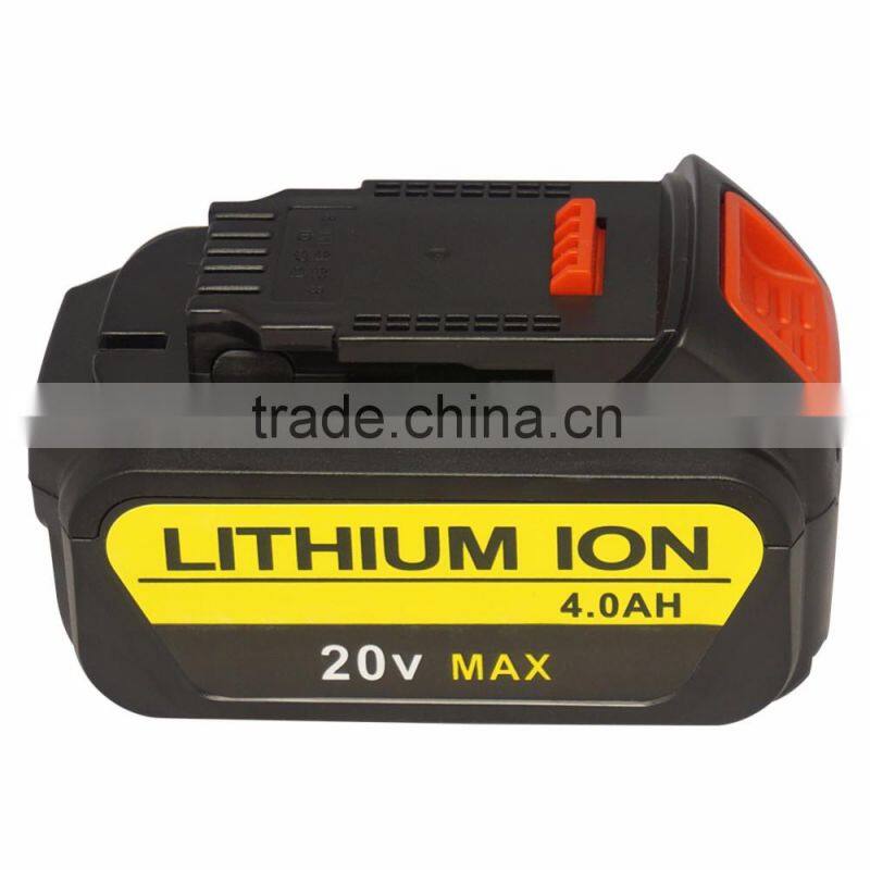 For DeWalt 20V MAX DCB204 Premium XR Lithium Ion Battery Pack 4.0 Ah Li-Ion