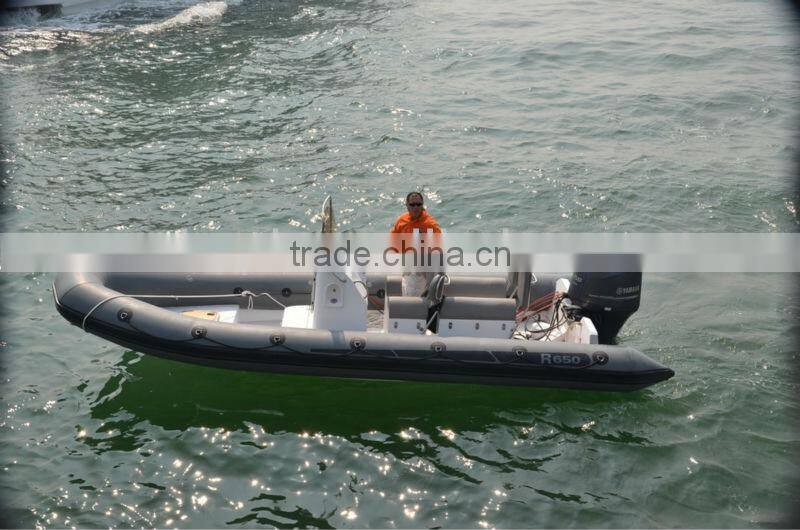 2014 NEW MODEL RIB BOAT 650D RIGID INFLATABLE BOAT