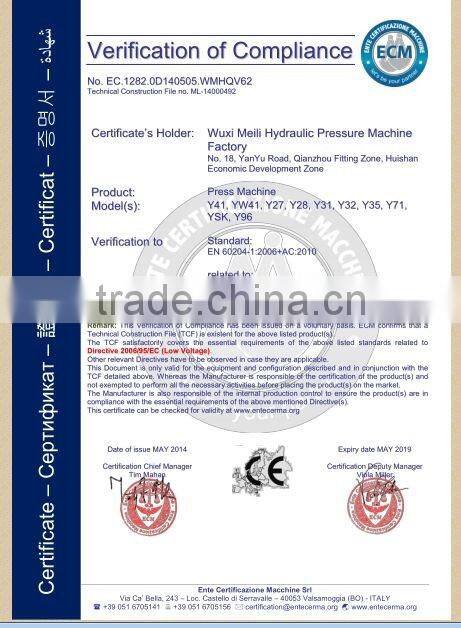 400ton four-column horizontal hydraulic press machine with professional 12years experience