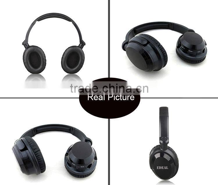 wired style without mic active noise cancelling headphones