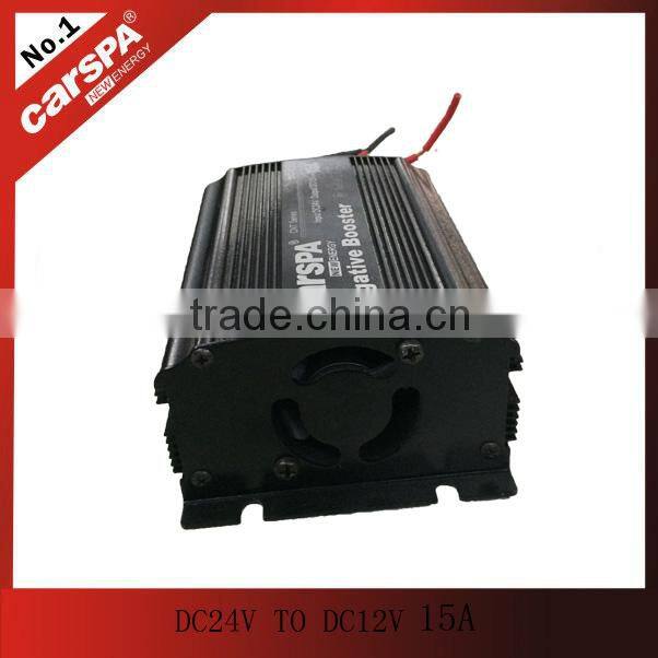 China Supplier DC 24V to DC 12V Step Down Converter 15A(CNT2412-15) negative booster