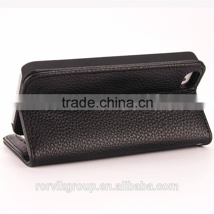 classic style leather case ,mobile phone wallet luxury case with card slots for iphone 5G/5S case leather