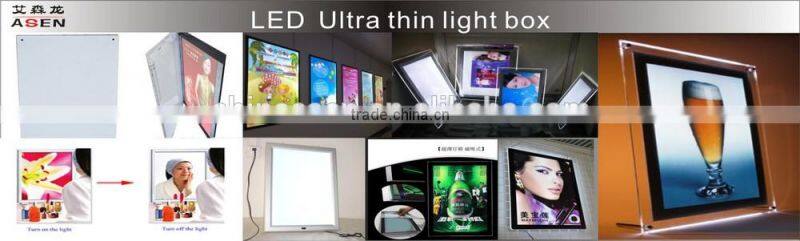 LED Backlit Advertising Outdoor Slim Light Box