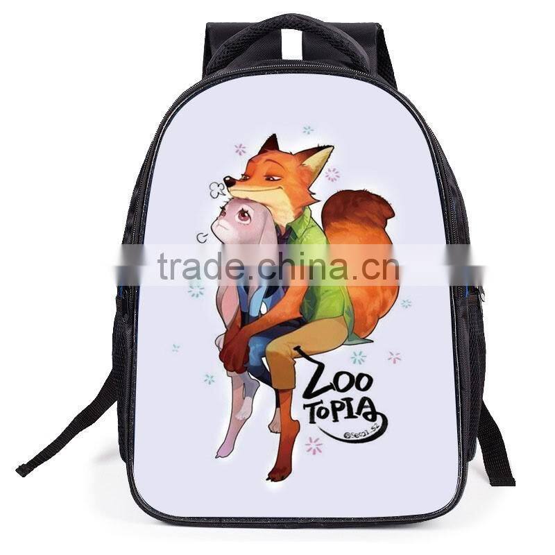 Enrich new model cartoon design child school bag