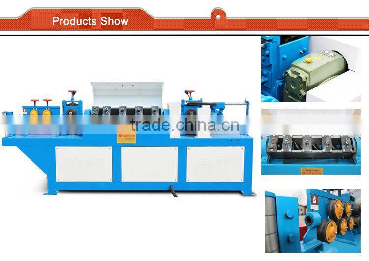 TUV quality automatic machine steel wire straightening machine