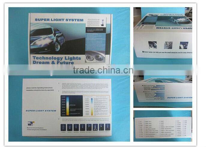 Hottest 12V HID kits with high quality big ballast 75w HID xenon kit