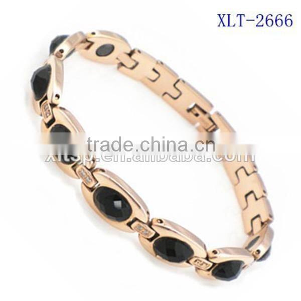 2015 china supplier fashion jewelry new product wholesale plated natural color stone bracelets for women