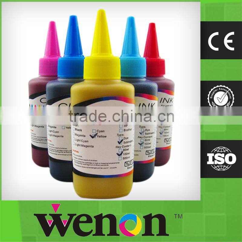 6 colors dye sublimation ink for Epson