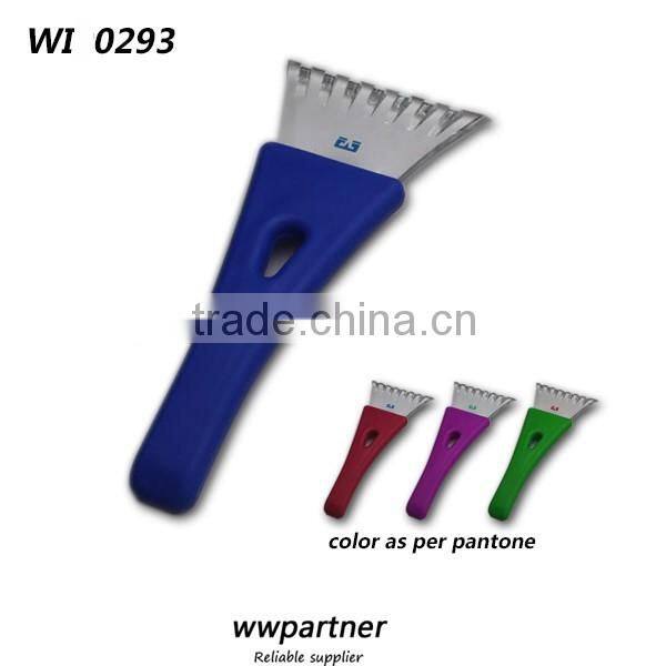 Plastic Car Window Ice Scraper with Glove / storm performers ice scraper / Snow Scraper for Promotion
