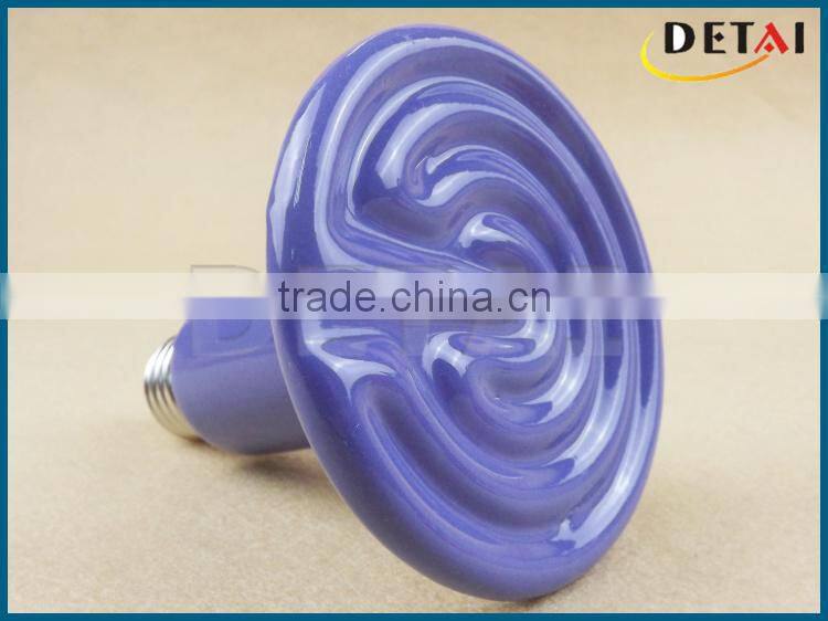 ceramic heated lamp 250w tortoises lizard ceramic heat lamp