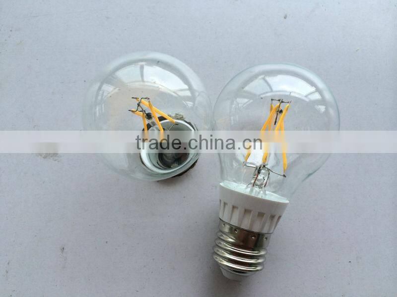 230V/110V 380lm 4w G60 epistar led filament lamp