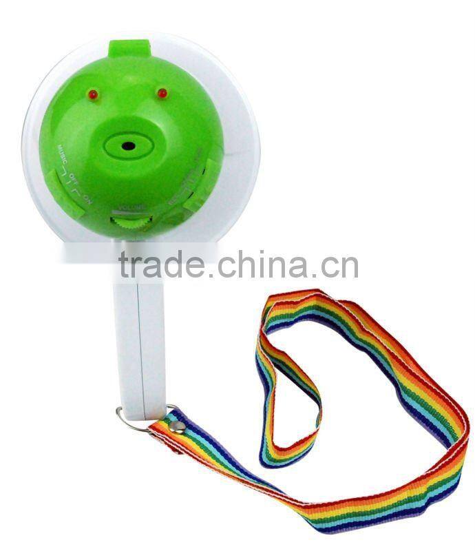 ABS Dry cell controlled Pocket-size loudspeaker with recording