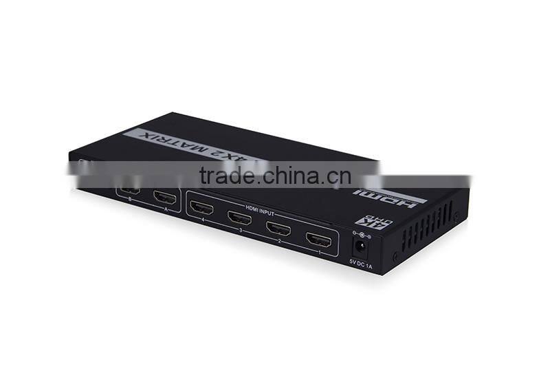 4x2 HDMI Matrix with ARC