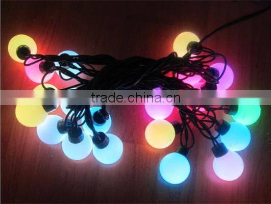 Pure copper wire ball string Battery/adapter powered color changing strand clear copper silver wired invisible rice led lights