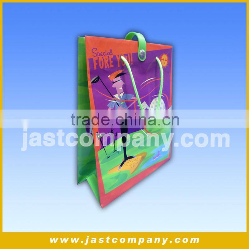 China Paper bag supplier,New style white paper bag, Custom shopping gift bag