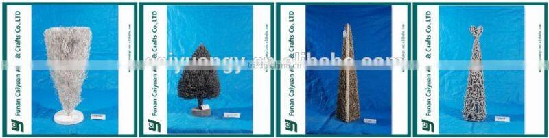 High quality promotional triangle and heart christmas tree