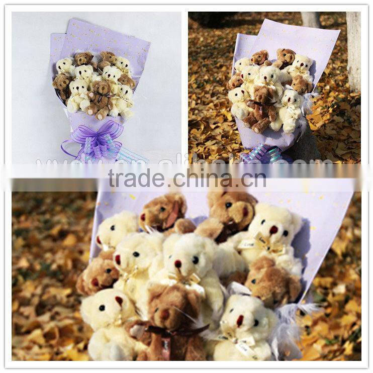 good idea teddy bear bouquet gift for boyfriend