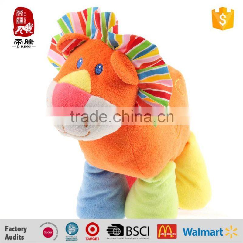 EN71 Conforms plush baby toys, 2016 hot sale colorful plush kids toys, child safe plush children toys