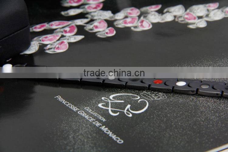 2016 new design fashion jewelry women's 4 in 1 bio negative magnetic bracelet