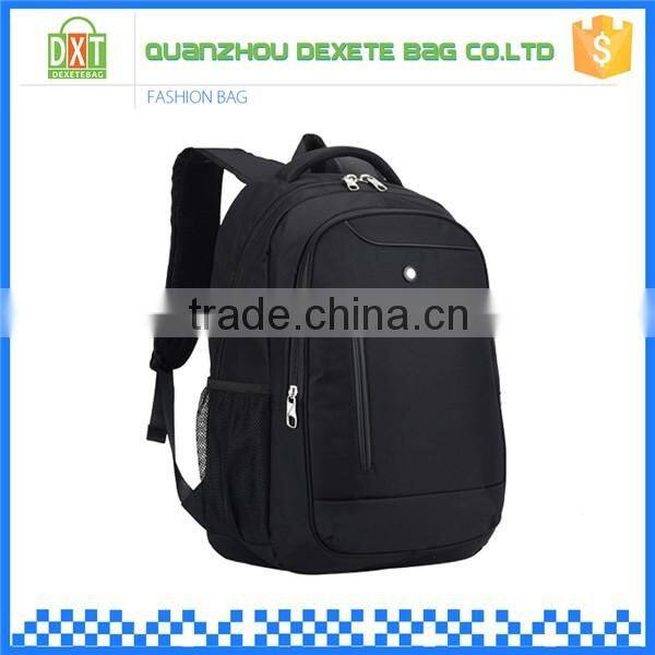 Cheap good quality large capacity travel polyester backpack for men