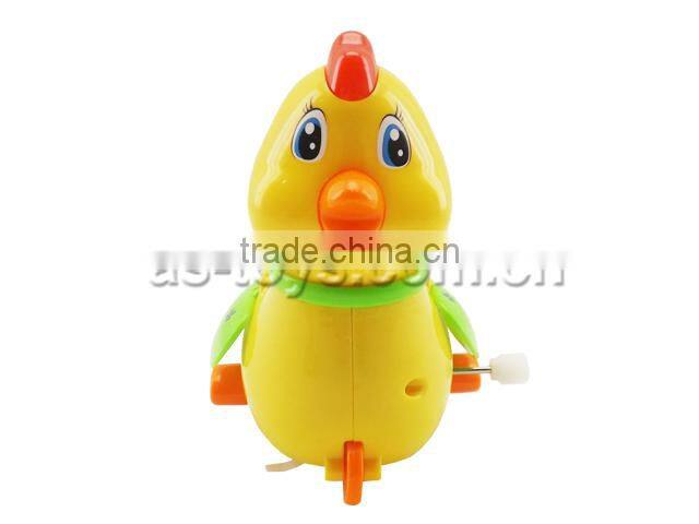 2PCS Baby wind up yellow chicken toy
