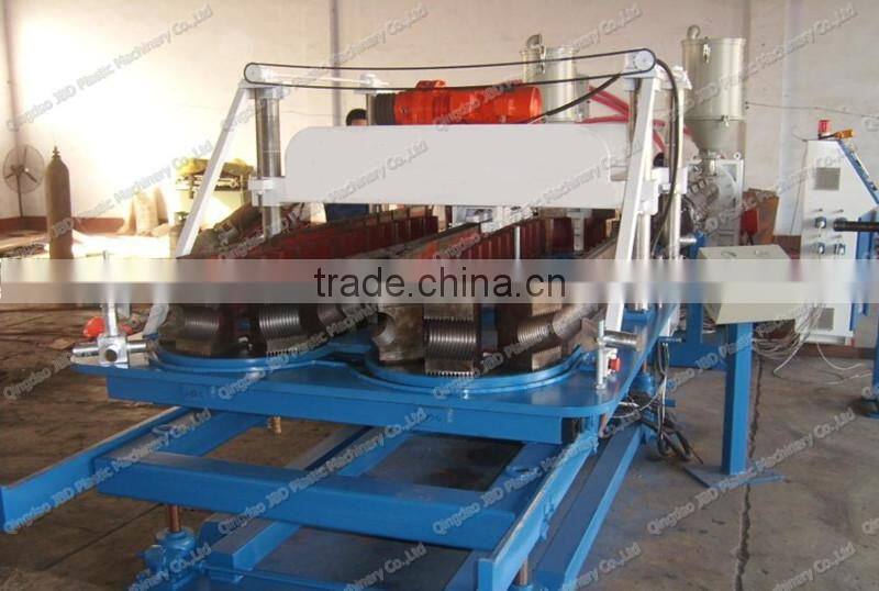 PE/PVC Single/Double Wall Corrugated Pipe Production Line