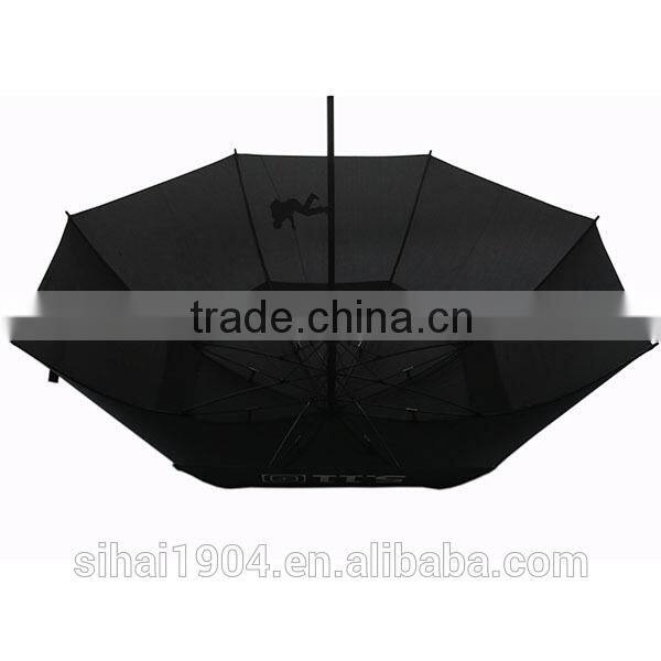 Black Friday double layer cheap windproof golf umbrella wholesale