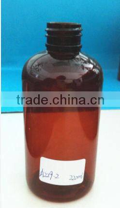450ml PET plastic bottle with screw cap for machine oil