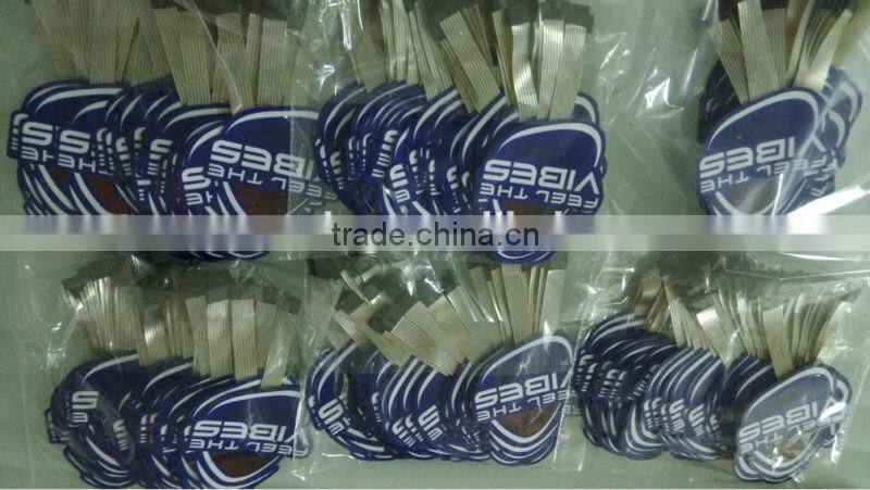 Customized design 13*11cm wireless el panel for t shirt with 2pcs AAA battery inverter