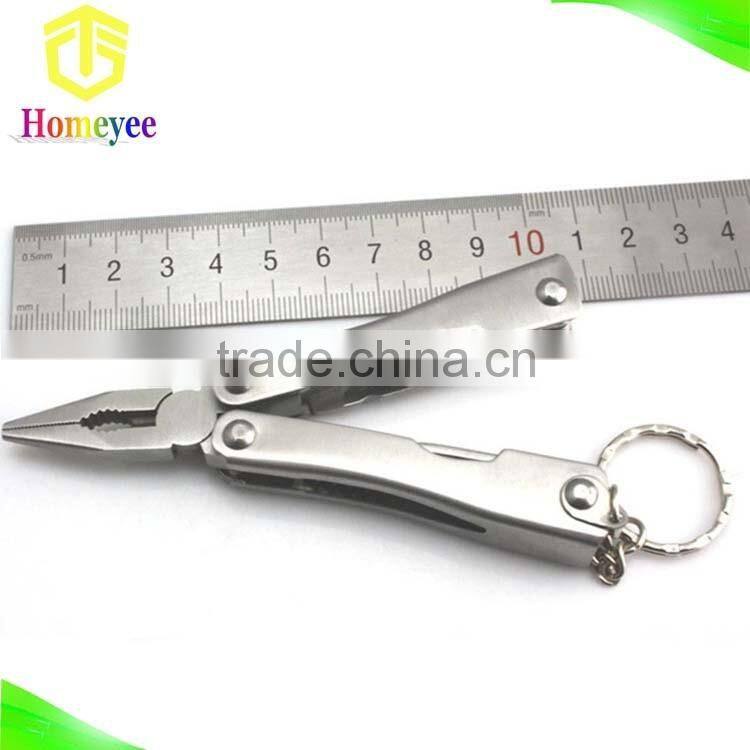 mini pocket plier Combination Plier Multi-Function Foldable Pliers with LED light