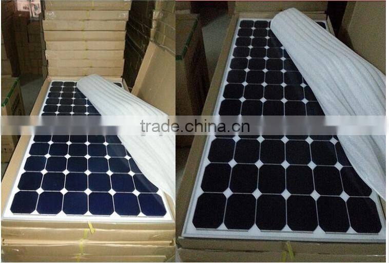 RJ Factory 18v mono solar cells pv module 50W Solar panel