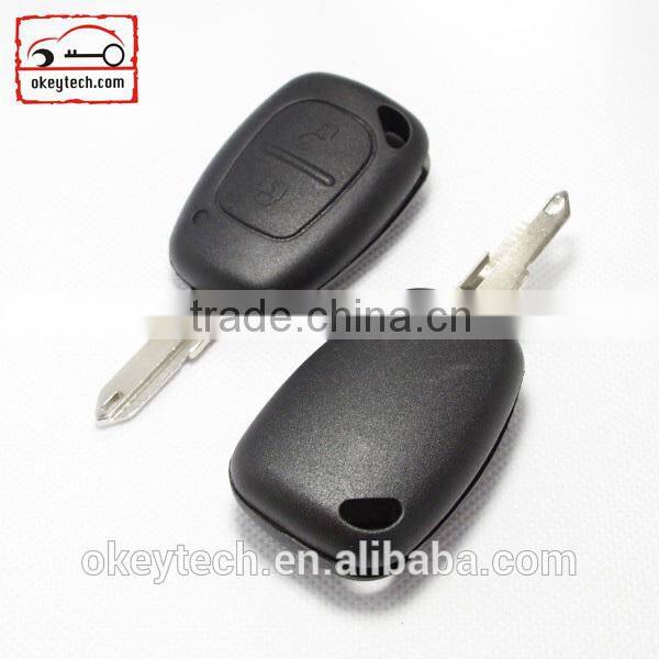 Okeytech car key Renault 2 buttons remote key shell renault key case 206 blade