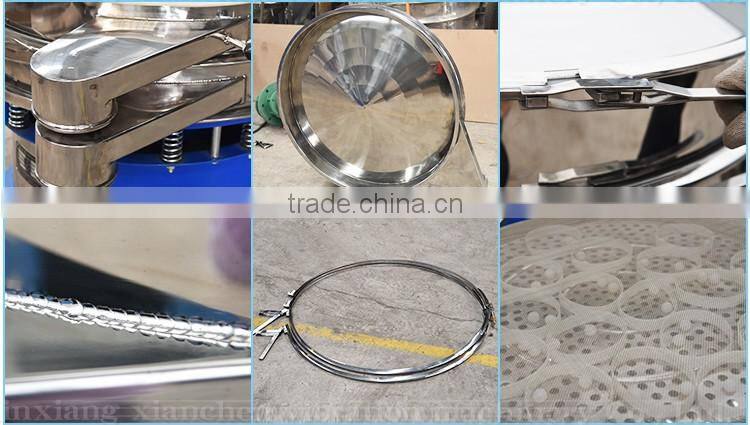 Food Processing, Powder sieving and liquid filtering Circular Vibrating Screen/Sieve