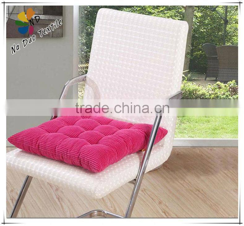 Corduroy Chair Seat Sponge Cushion
